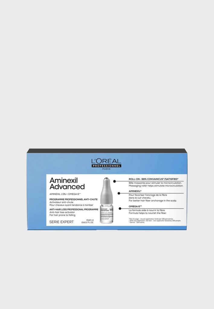 aminexil advanced anti hair loss professional program
