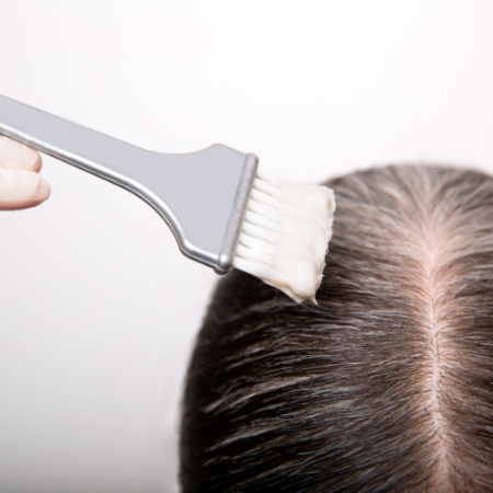 Roots color with treatment (free Amonia)