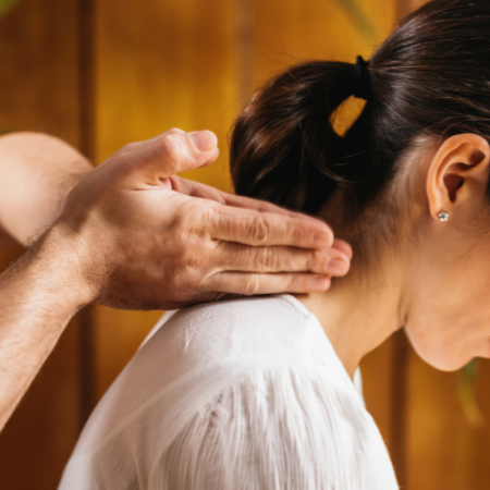Head , neck and shoulder massage 30min