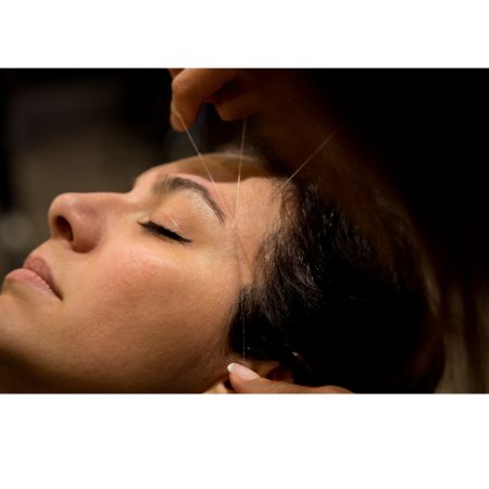 Forehead  threading